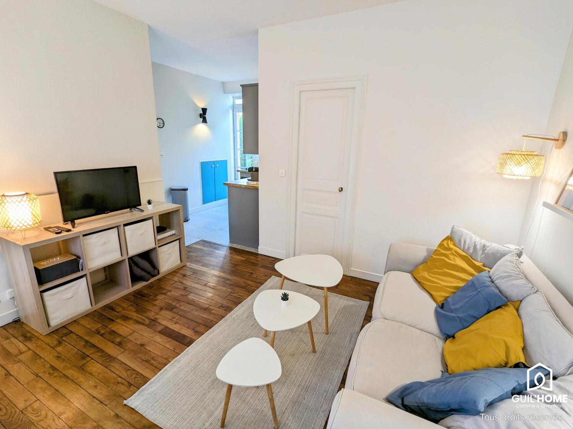Appartement O Plaisir Des Sens * Jardin * Parking * Plain-Pied à Orléans Extérieur photo